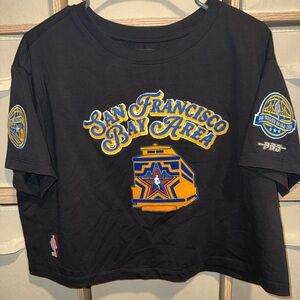⭐️ NBA San Francisco Bay Area All-Star 2025 Crop Tee | Womens Medium🏀